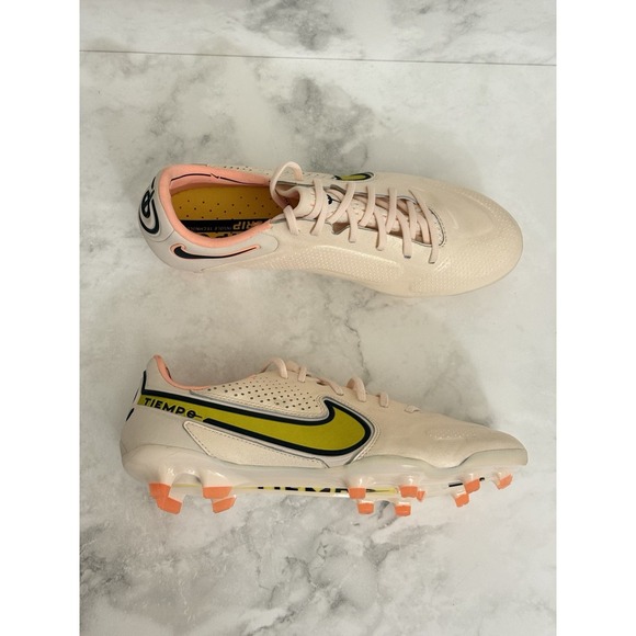 Nike Tiempo Legend 9 Elite FG Soccer Cleats Guava Ice CZ8482-800 Men\'s Size 7 US main image 4